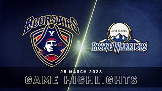 Yokohama B-Corsairs vs. Shinshu Brave Warriors - Game Highlights