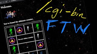 cgi-bin, ftw (part 1)