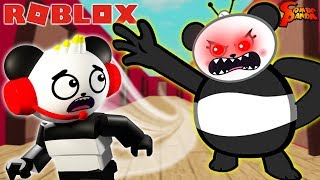 ROBLOX ESCAPE FROM MOM OBBY & ESCAPE FROM DAD IN ROBLOX ! Let's Play with Combo Panda