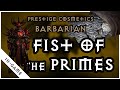 Fist of the Primes | Diablo IV Cosmetics (Barbarian) | In-Game (4K) | 2,600 Platinum