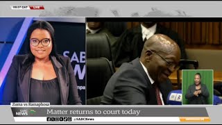 Zuma vs Ramaphosa | Matter expected back in court