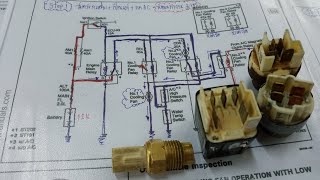 วงจรระบบระบายความร้อน TOYOTA 3S-FE (TOYOTA CORONA ST171)