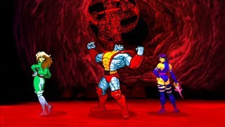 Marvel VS Capcom 2 - Rogue/Colossus/Psylocke - Expert Difficulty Playthrough