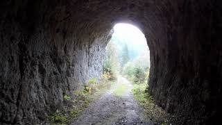 An autumn walk through the canyon of Miljacka river (Soundscape)