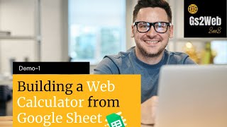 How to Create Web Calculator from Google Sheet ?