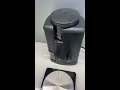 wilfa svart electric coffee grinder workflow