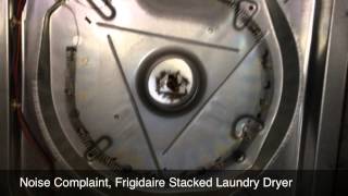 Frigidaire Stacked Laundry with a Noisy Dryer