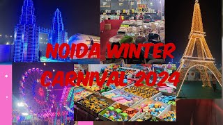 Noida winter carnival 2024 sector 46. #noida #viralvideo #carnival #popular