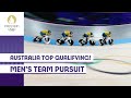 🇦🇺 Australia Top Qualifying | Men's Team Pursuit | #Paris 2024 Highlights