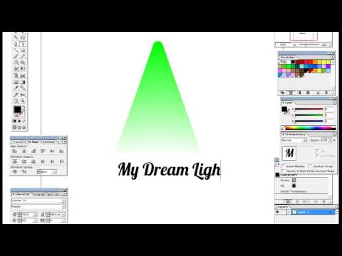 How to create lighting effect in illustrator method 1 How to create lighting effect in illustrator method 1