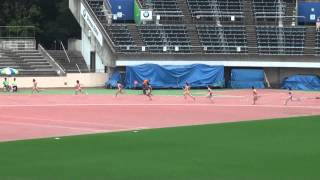 2015年 個人インカレ　女子200m準決勝3組