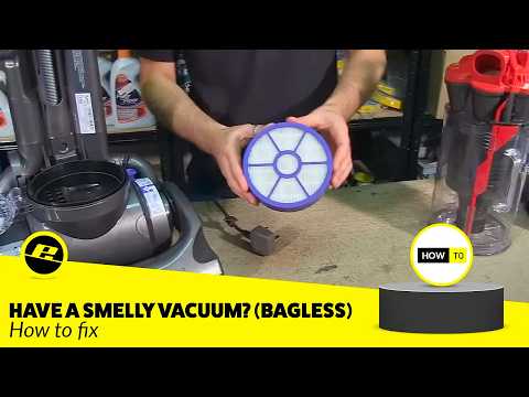 How to fix a smelly vacuum - Bagless How to fix a smelly vacuum - Bagless