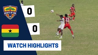 HEARTS  OF OAK VS GHANA U20(0-0)-FRIENDLY-GOALS\u0026HIGHLIGHTS