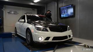 Mercedes-Benz C63 AMG dyno run with Boostane octane booster