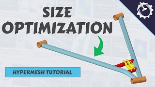 Size Optimization using Hypermesh [Optistruct Tutorial]