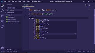 Create PDF with Python ReportLab