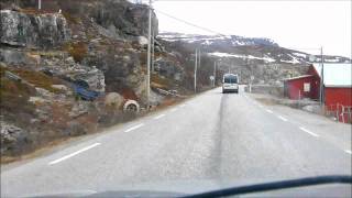 From Alta to Honningsvaag in 5 minutes  (Finnmark)