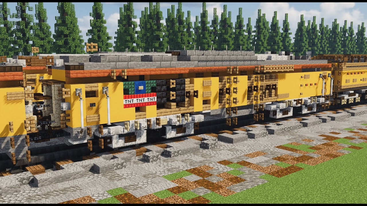 【Minecraft】Union Pacific GTEL "Big Blow" 3rd Gen. Turbine Tutorial Part ...