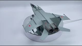 MiG-25PDS Foxbat “Blue 59” Russian Air Force, 1985 1/72 HA5604 #mig25 #foxbat #hobbymaster