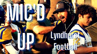 Mic'd Up: Lyndhurst Football Coach Rich Tuero