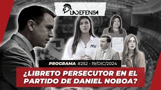 2X452 | 🧐 ¿Libreto persecutor en el partido de Daniel Noboa?