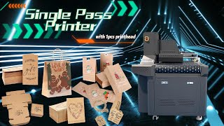 single pass printer with 1 printhead#shorts