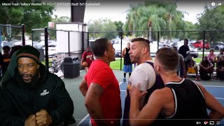 IT GOT REAL! Miami Trash Talkers Wanted To FIGHT! EXPOSED Bad! 5v5 Basketball