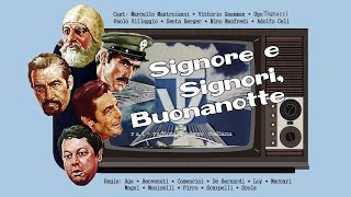 Signore e Signori Buonanotte (1976) ~ Film Satirico Italiano con 11 episodi