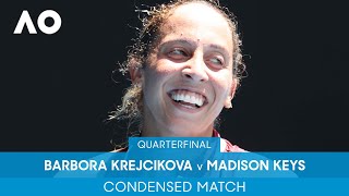 Barbora Krejcikova v Madison Keys Condensed Match (QF) | Australian Open 2022