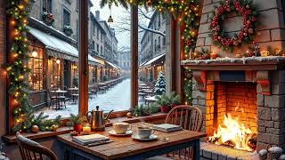 Classic Christmas Music with Fireplace 🎅🏼🎄 Instrumental Christmas Piano \u0026 Relaxing Fire Sounds