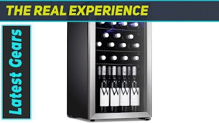 Antarctic Star 26 Bottle Wine Cooler/Cabinet Beverage Refrigerator Mini Fridge Review