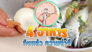 หากินให้ได้บ่อยๆ 4 อาหารช่วยบำรุงสมอง ยิ่งกินยิ่งฉลาด ความจำดีเลิศ