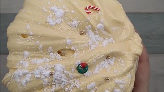 【slimeレビュー】@asmrnikoslime3442 様　クリスマスカンパーニュ🍞🎄【ハンドメイドスライム】