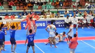 카바디 Kabaddi 2014 AG Semi-final KOR:IND