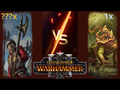 How Many Halberdiers Are Needed to Beat 1 Toad Dragon in Total War: Warhammer 3?
