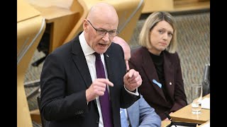 #Live: John Swinney faces questions from rival MSPs at First Minister's Questions