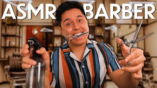 ASMR | Friendly Haircut & Shave Executive Spa | Barber Roleplay