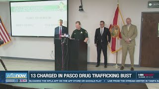13 charged in Pasco County drug trafficking bust, feds say