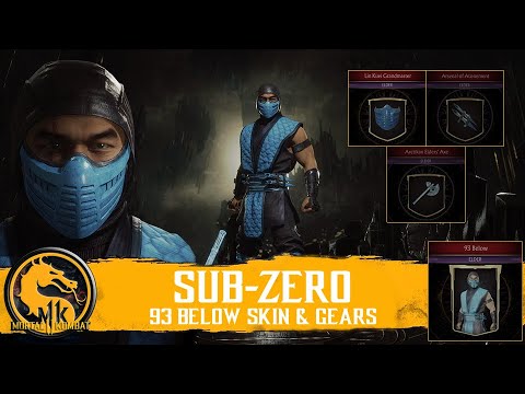 Mortal Kombat 11 - Sub-Zero (MKII Klassic) 93 Below Skin And Gears ...