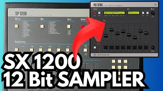 the $7000 12-bit Sampler for only $15 RX1200 Sampler free expansion packs E-mu SP 1200 clone VST AU