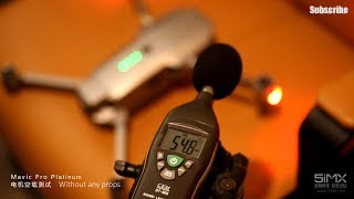 Noise test Mavic Pro Platinum VS Mavic Pro: How is it exactly??? #SamiLuo