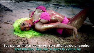 Nicki Minaj - Starships // Lyrics + Español // Video Official