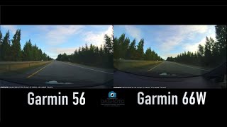 Garmin Dash Cam 56 vs 66W Side-By-Side Comparison | 140 vs 180 Degree Viewing Angle