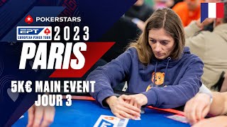 EPT Paris 2023 5K € MAIN EVENT - Jour 3 Cards Up commenté par Benny & Yu ♠️ PokerStars en Français