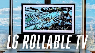 The LG rollable display is now a real 65-inch TV