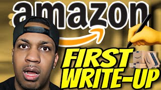 My First Write Up Working At AMAZON Warehouse