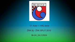 17. Kolo 1. HRL žene_ ŽRK Bjelovar - ŽRK SPLIT 2010 36-24_24.2.2024