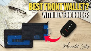 Budget-Friendly Minimalist Front Pocket Wallet with Key Fob Area - Chums Nylon Wallet Review