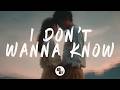 Culture Code - I Don't Wanna Know (Lyrics)