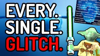 EVERY Glitch in LEGO Star Wars: The Complete Saga - Iceberg Explained